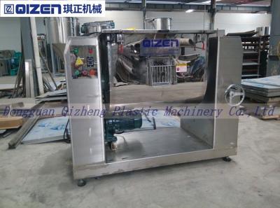China Stainless Steel Dry Powder Mixing Machine Horizontal Ribbon Mixer For Cake for sale