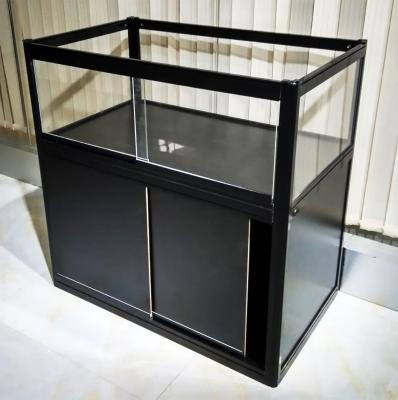 China Display Folding Showcase/Foldable Aluiminum Glass Showcase/Exhibition Case Can Be Rented en venta