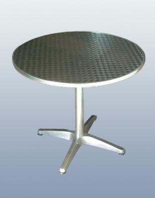 China Aluminum Cyber Desk, Diameter 800MM/700MM/600MMX700MMH Exhibition booth event desk can be used outdoor for sale