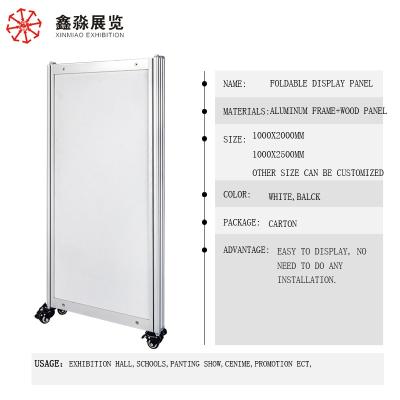 China Aluminum Absorb Sound Strong Portable Foldable Display Stand,Various of Choice of color and size for sale