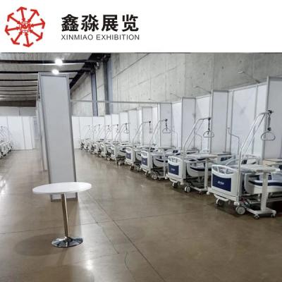China Hospital móvil cuadrado modular temporal portátil de aluminio de la cabina de la instalación rápida en existencia en venta