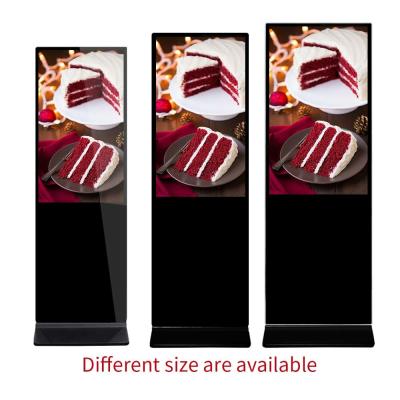 China 55 Inch Indoor Digital Signage / Interior Digital Signage With Ir 1080p Touch for sale