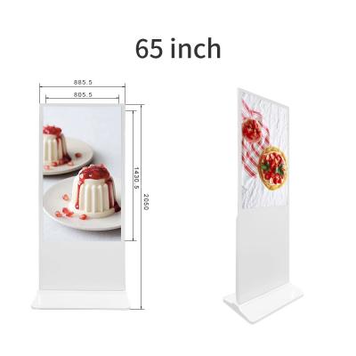 China Hd Touch Screen Digital Signage 55 Inch / Standing Touch Screen Kiosk for sale