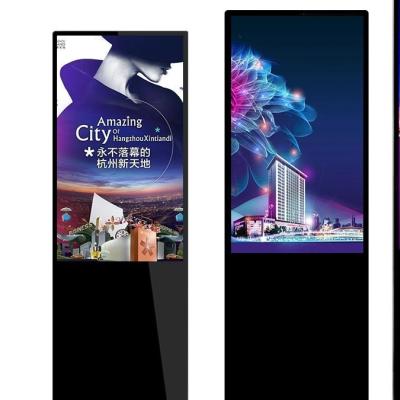 China Android 43 Inch Floor Standing Digital Signage Capacitive Tablet LCD for sale