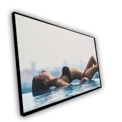 China LCD Advertising Wall Mount Digital Signage Touch Screen 49 Inch 4k for sale