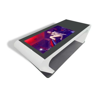 China 55 Inch Interactive Digital Display Lcd Touch Screen Computer Kiosk For Restaurant for sale