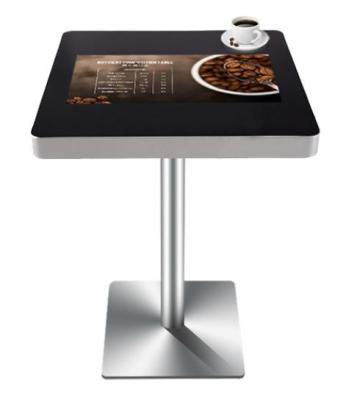 China 22 Inch Bar Coffee Table Touch Screen Advertising Kiosk Display T Type for sale
