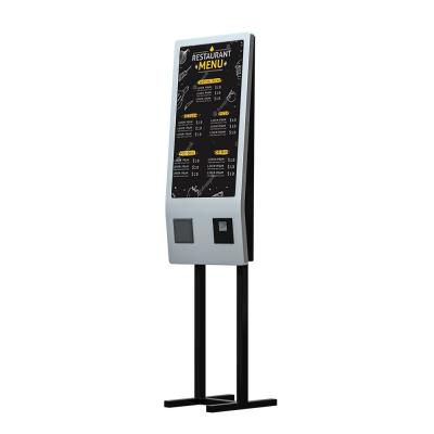 China 32 Inch Restaurant Electronic Self Ordering Machine Sef - Service Bill Payment Kiosk for sale