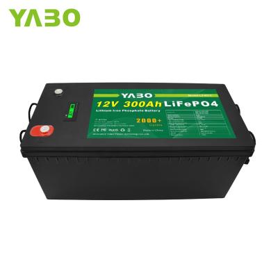 China 300ah 12v Lifepo4 Battery Bms Rechargeable Deep Cycle for sale