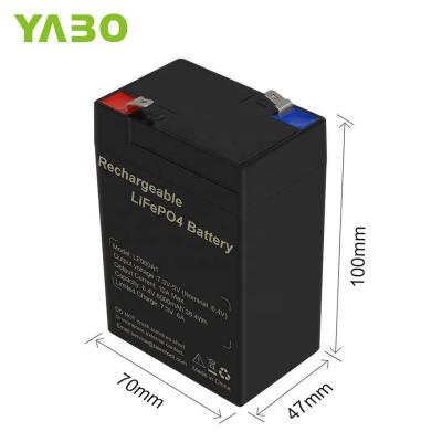 Chine Batterie Lifepo4 à cycle profond marin 6V 5Ah 2.5Ah 4Ah 4.5Ah 6Ah Panneau solaire à vendre