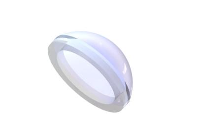 China Saffier sferische glazen lens 25,4 mm Te koop