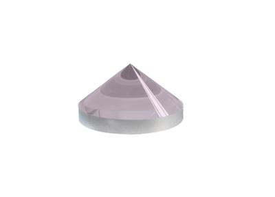 Chine Bessel Beams Lentille Axicon Thorlabs Faisceau en forme d'anneau UV Silice fondue à vendre