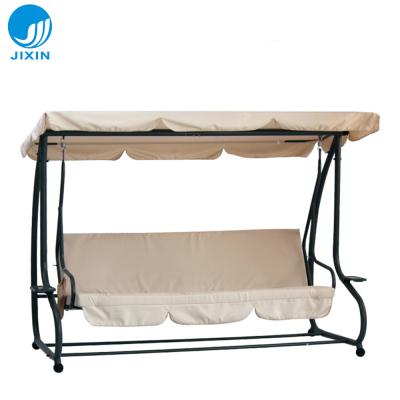 China Strong Swing Seat 3 Seats Outdoor Garden Swing Hanging Hammock Chairs With Canopy for sale