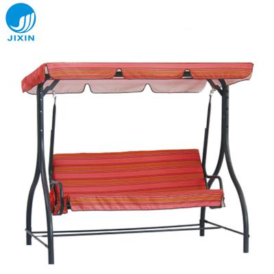 China Outdoor Strong Swing Seat Patio Canopy Porch Swing Bench Garden Swing Chair with Swing Top Cover for sale
