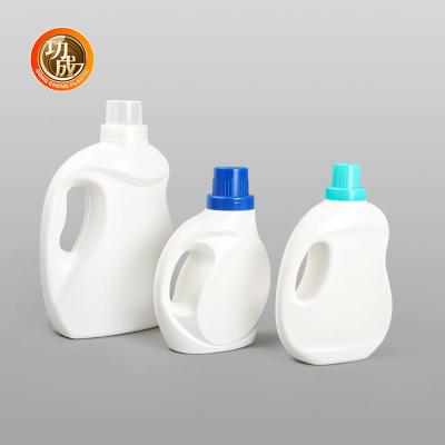 China garrafas plásticas do emoliente da tela da garrafa do detergente para a roupa do sabão líquido de 2L 3L à venda