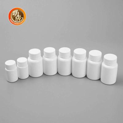 China 120ml Polyethylene Plastic Pill Bottle For Capsules Glossy Surface for sale