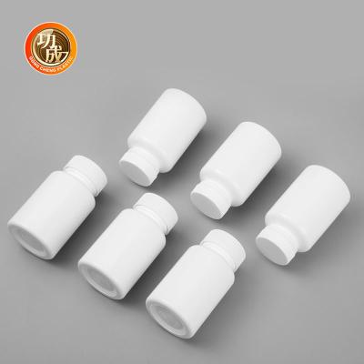 China 100ml Plastic Pill Bottle Odorless PE Plastic Capsule Container for sale
