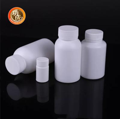 China PE Medicine Pill Bottles With Screw Cap 120ml 150ml HDPE Capsule Bottle for sale