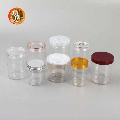 China Candy Cookie Tea Storage Jars Plastic Small Plastic Sweet Jars 6oz for sale