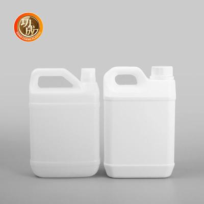 China Hdpe Empty Plastic Condiment Bottles Plastic Chemical Storage Bottle With Screw Cap for sale