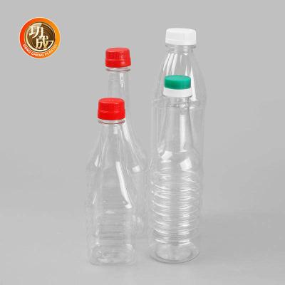 China 380ml 500ml 760ml Empty Plastic Condiment Bottles Olive Oil Plastic Container for sale