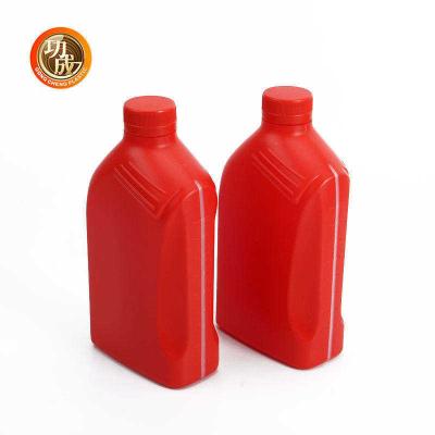 China Custom Label Engine Oil Bottle PE Plastic Gasoline Lubricant Bottle for sale