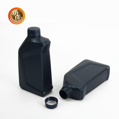 Cina brocche d'imballaggio dell'olio di motore della bottiglia dell'olio per motori dell'HDPE di 500ml 1000ml in vendita