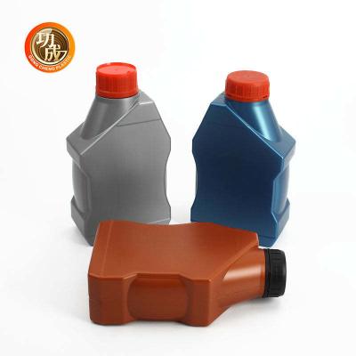 China 1 Liter Customized Hdpe Chemical Liquid Plastic Engine Motor Oil Lubricant Bottle for sale