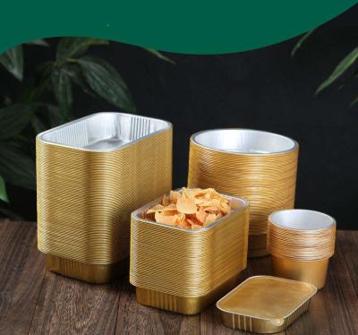China Aluminum Foil Food Containers Lunch Box with Lids for sale