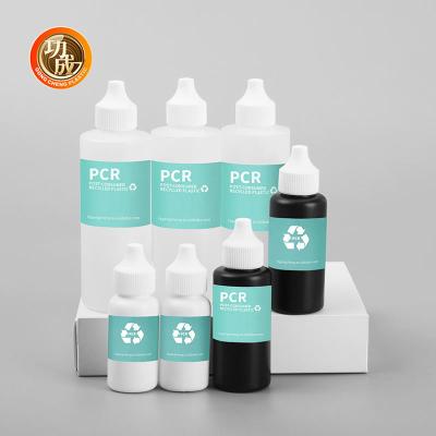 China Eco Friendly Pcr Plastic Dispensing Squeeze Bottles With Twist Top for sale