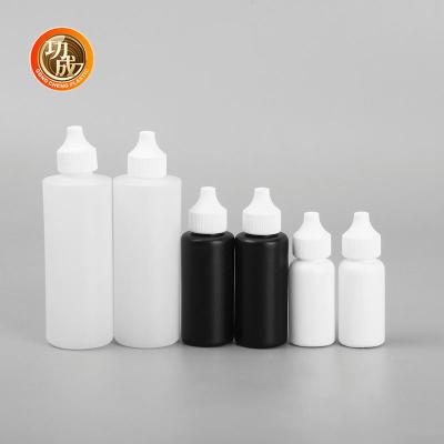 China Soft Hair Oil Dye Applicator Plastic Squeeze Bottle 30Ml With Twist Open Dispensing Cap for sale