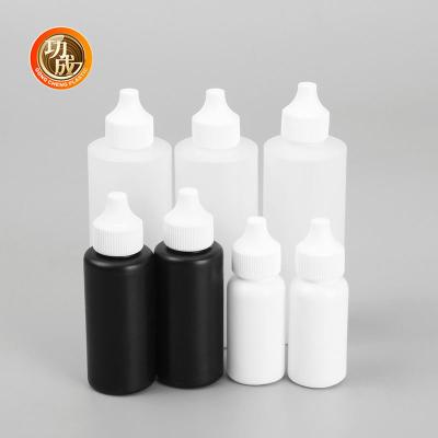 China 30Ml 50Ml 120Ml Pe Aceite para el cabello Tintura Aplicador Aplicador Salsa Aplicador Botella de embalaje con tapa de distribución abierta en venta