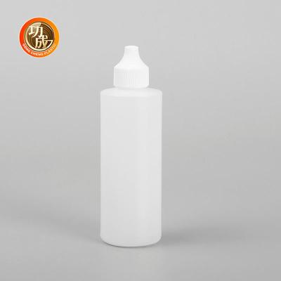China Custom Plastic Hdpe Medicine Liquid Dropper Bottle Hot Stamping for sale