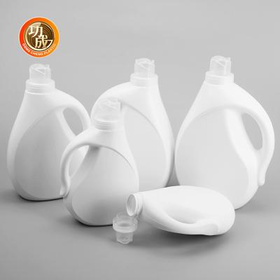 China Concentrated Formula PE Laundry Detergent Bottle With Childproof Cap en venta
