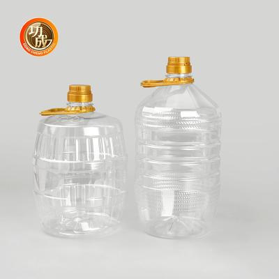 China Lebensmittel-Plastik-Kühlstoff-Flaschen Schrauben auf Deckel zu verkaufen