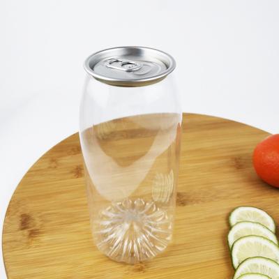 China 650ml Clear Food Storage Cans With Snap Lids Reusable Beverage Containers for sale