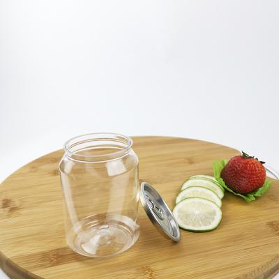 China PLA 250ml Clear Water Bottles with Easy Pull Cover Food Water Beverage for sale