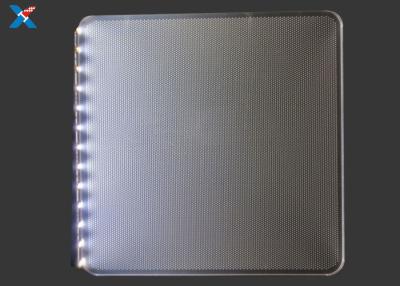 China Laser Dot Acrylic Light Guide Plate Clear Led Cast Perspex Sheet for sale