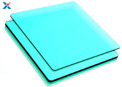 China o telhado azul do policarbonato de 2mm almofada folhas plásticas da estufa do PC à venda