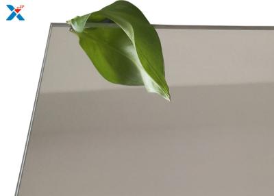 Chine miroir acrylique en plastique argenté de plexiglass de décoration de mur de feuilles de 2mm à vendre