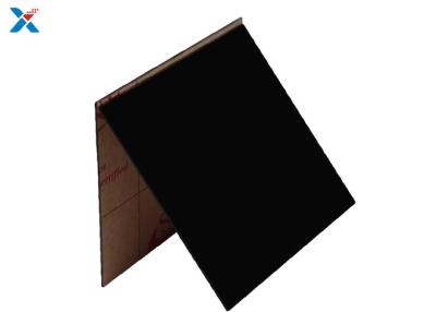 China Black Matte 1mm Frosted Plastic Sheet Plexiglass Board Cut To Size for sale