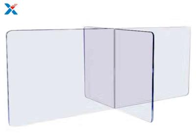 China Cashier Protection Barriers Clear Acrylic Sheets for Sneeze Guard for sale