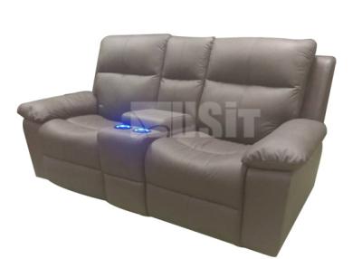 China PU Home Theater eléctrico de cuero que asienta estilo del europeo del sofá de los asientos dobles en venta