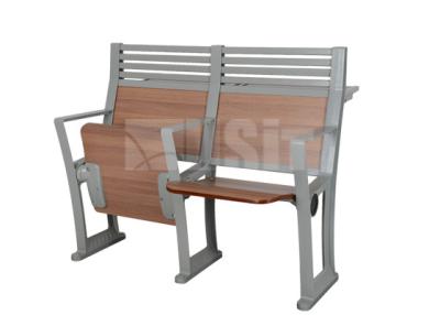 China Cadeira de mesa de dobramento do estudante da madeira compensada de USIT, armação de aço de grande resistência das cadeiras de mesa do estudante à venda
