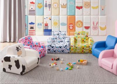 China Multi Functional Flip Open Childrens Sofa Chair Cartoon Shape Highly Attractive for sale
