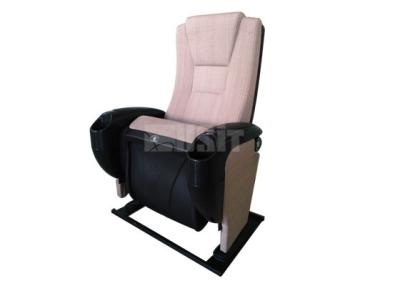 China Fire Retardant Fabric Public Theater Seating Gravity Reposition Tip up Mechanism for sale