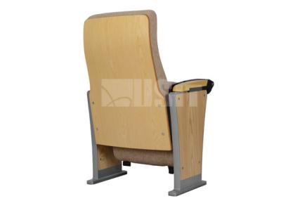 China Solid Wood Armrest Conference Room Chairs , Theatre Seating Chairs Standard Packing for sale