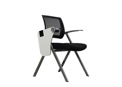 China 0.14m³ Ergonomic Folding Office Chair With Powder Coated Frame for sale