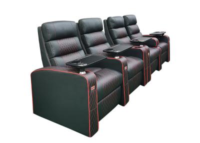 China Genuine Leather Motorized Electric Recliner Chairs for sale
