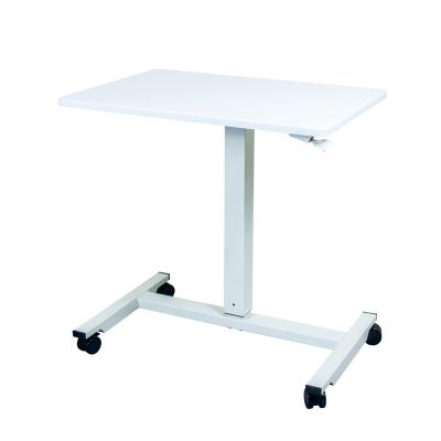 China Adjustment Height Rolling Standing Laptop Desk For School for sale
